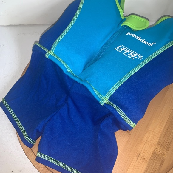 Kids Swim Suit Life Jacket Floating Swim Trainer - Picture 2 of 4